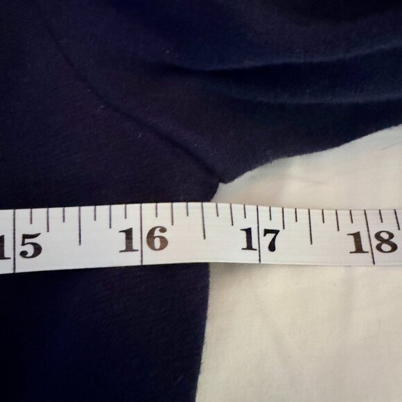 Adrienne Vittadini NWT Navy w Gold Buttons Long Sleeved Dress - Picture 7 of 16